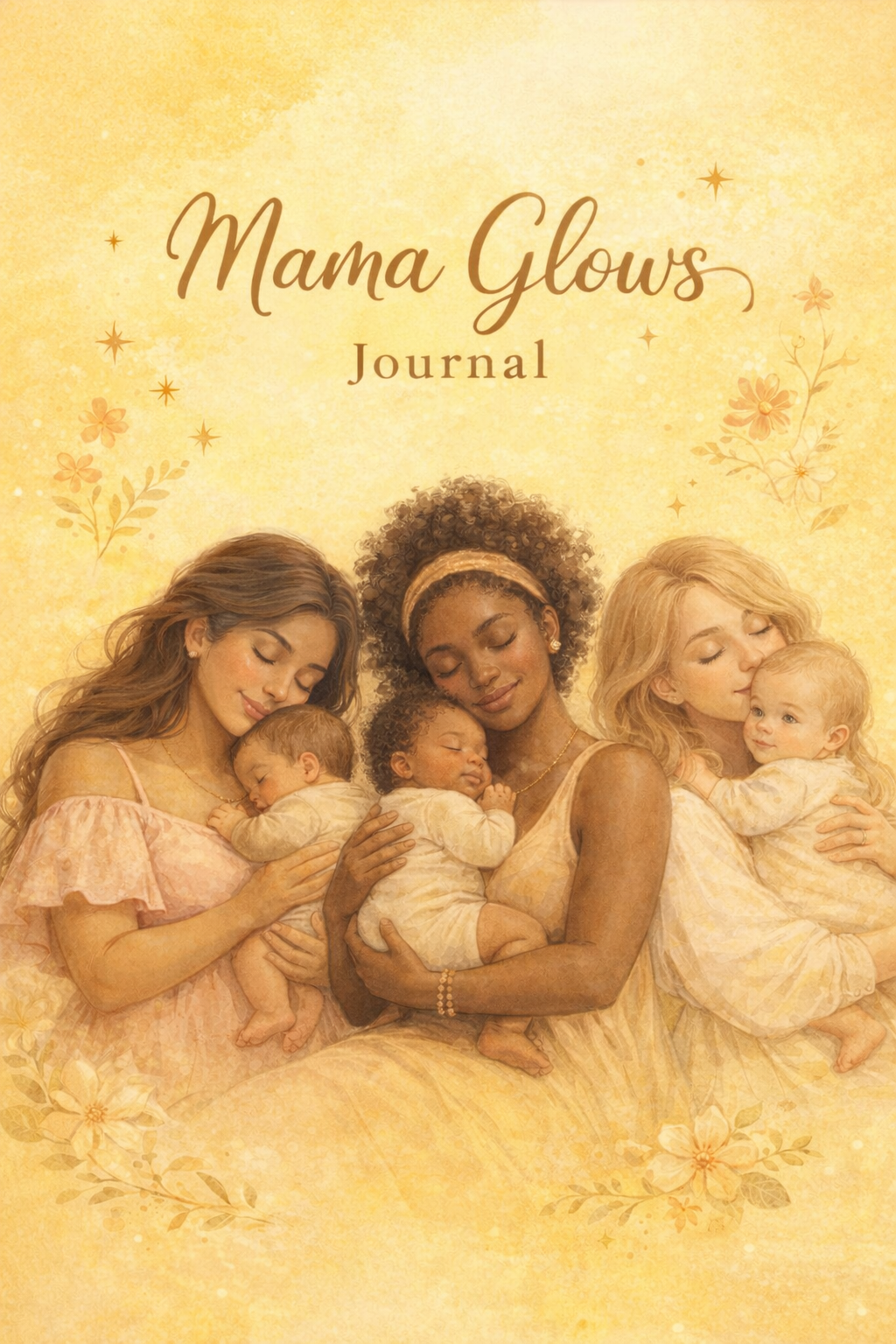 Mama Glows Self-Care Journal - Golden Edition
