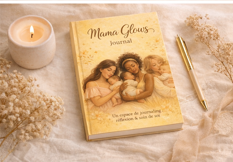 Mama Glows Self-Care Journal - Golden Edition