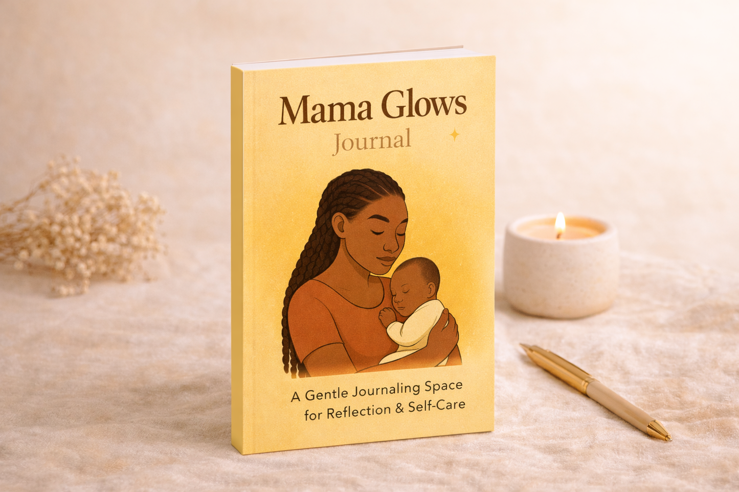 Mama Glows Self-Care Journal - Classic